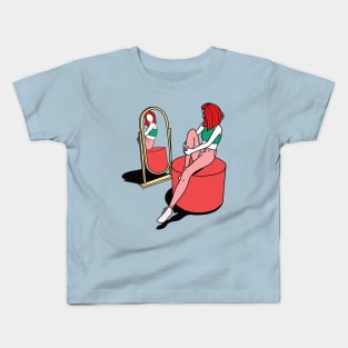 Mirror, mirror on the wall… Kids T-Shirt